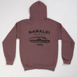Load image into Gallery viewer, Hanalei Spirits Maroon Hoodie