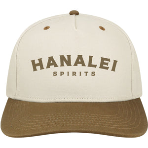 High Tide Stone Brown Hanalei Spirits Twill Hat