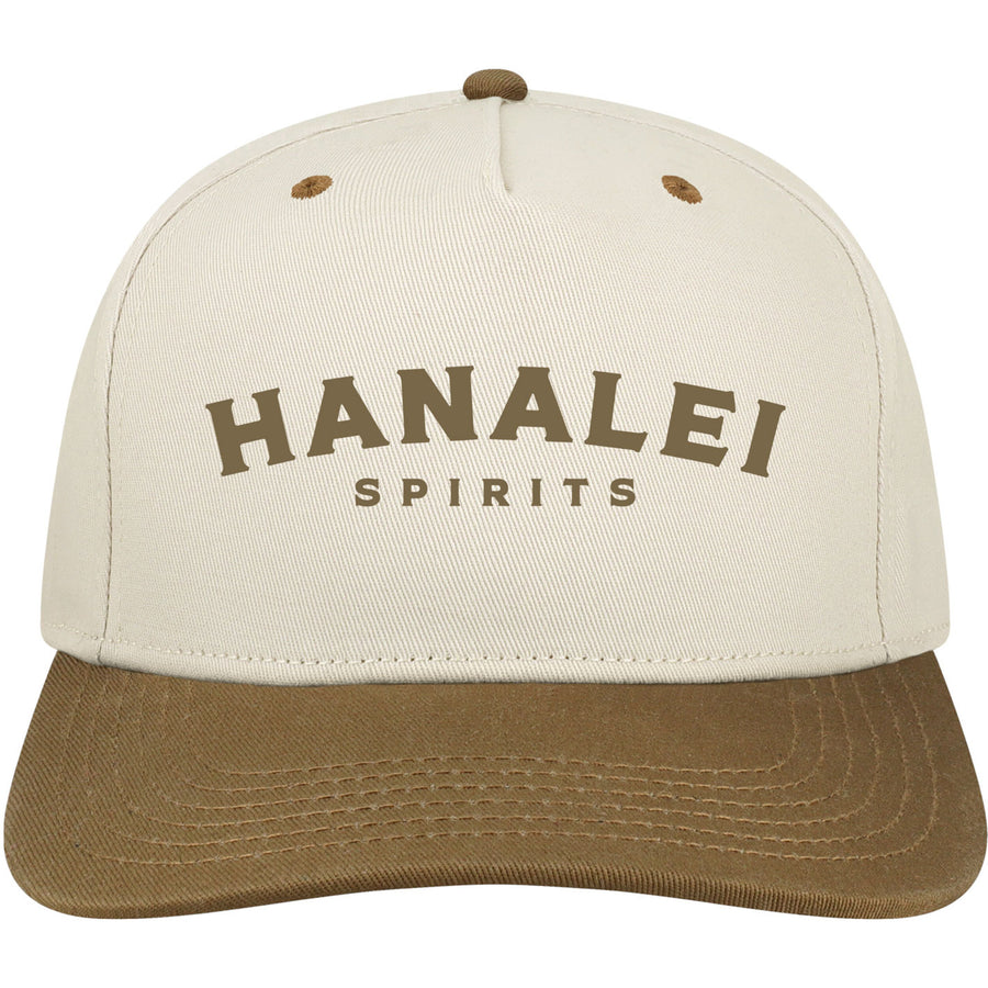 High Tide Stone Brown Hanalei Spirits Twill Hat
