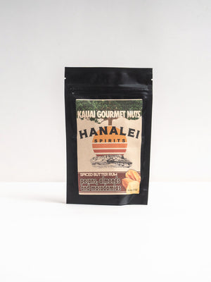 Hanalei Spirits Spiced Butter Rum Nut Mix 3.5oz bag (100g)